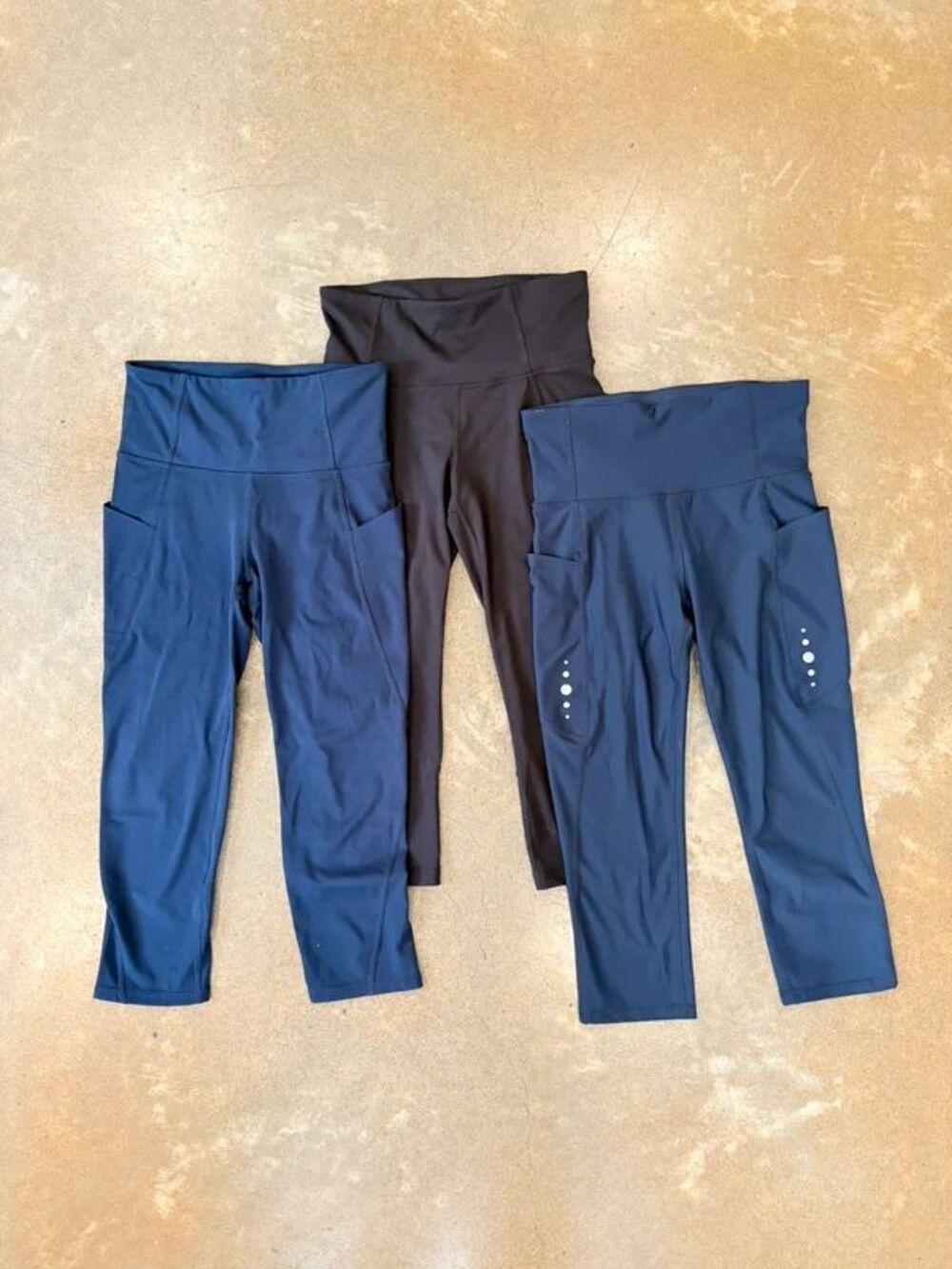 Lot of 3 Xersion Athletic Workout Capri Leggings - womens Sz Small